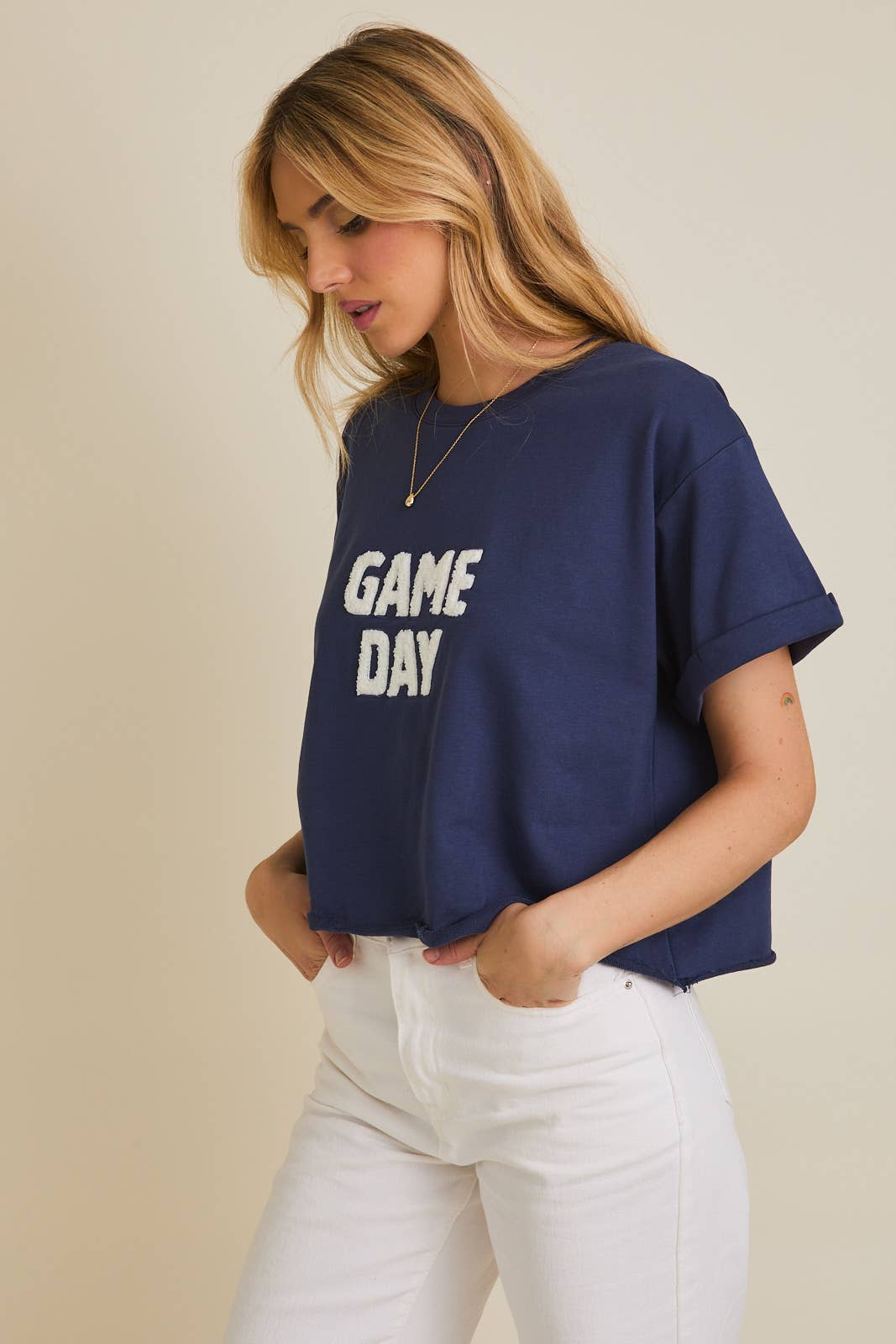 Game Day Navy Tee