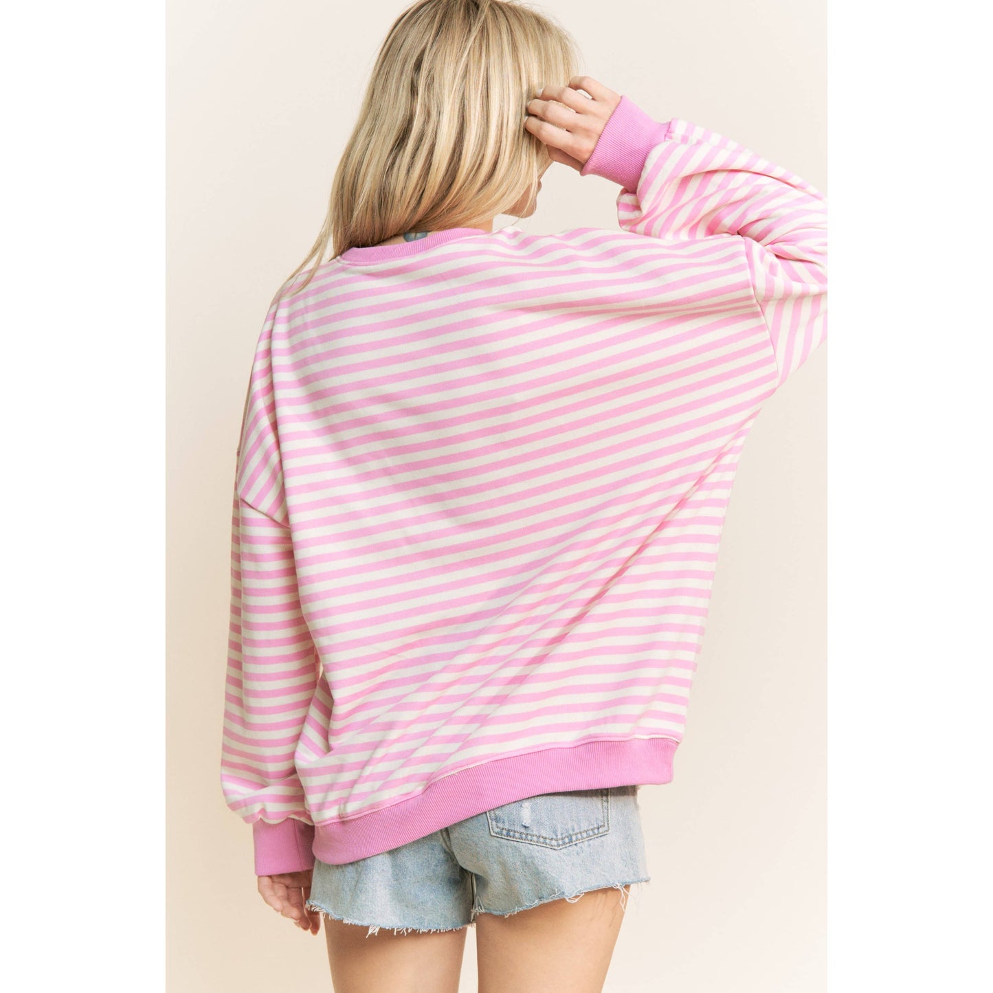 Everyday Comfort Striped Pullover