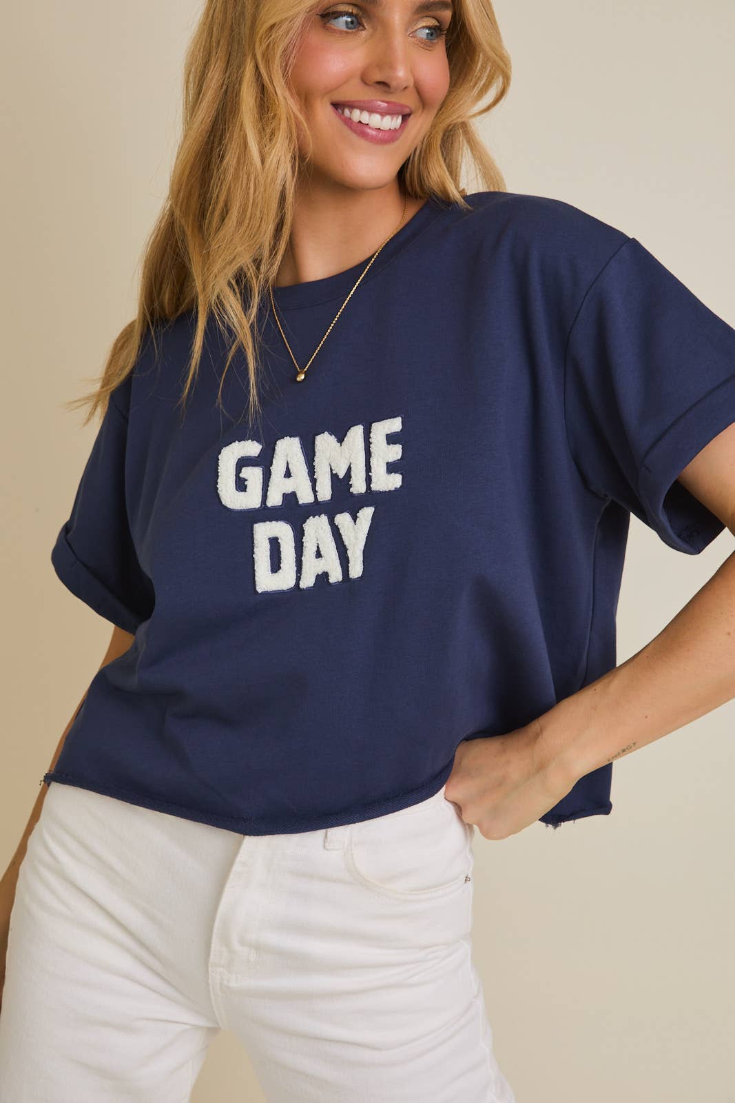Game Day Navy Tee