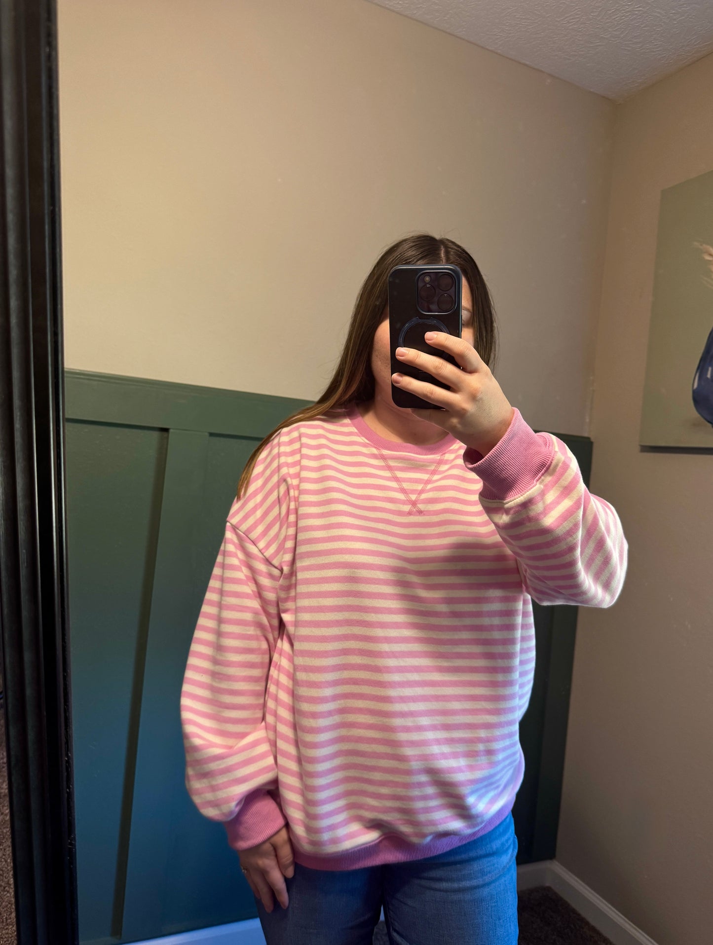 Everyday Comfort Striped Pullover
