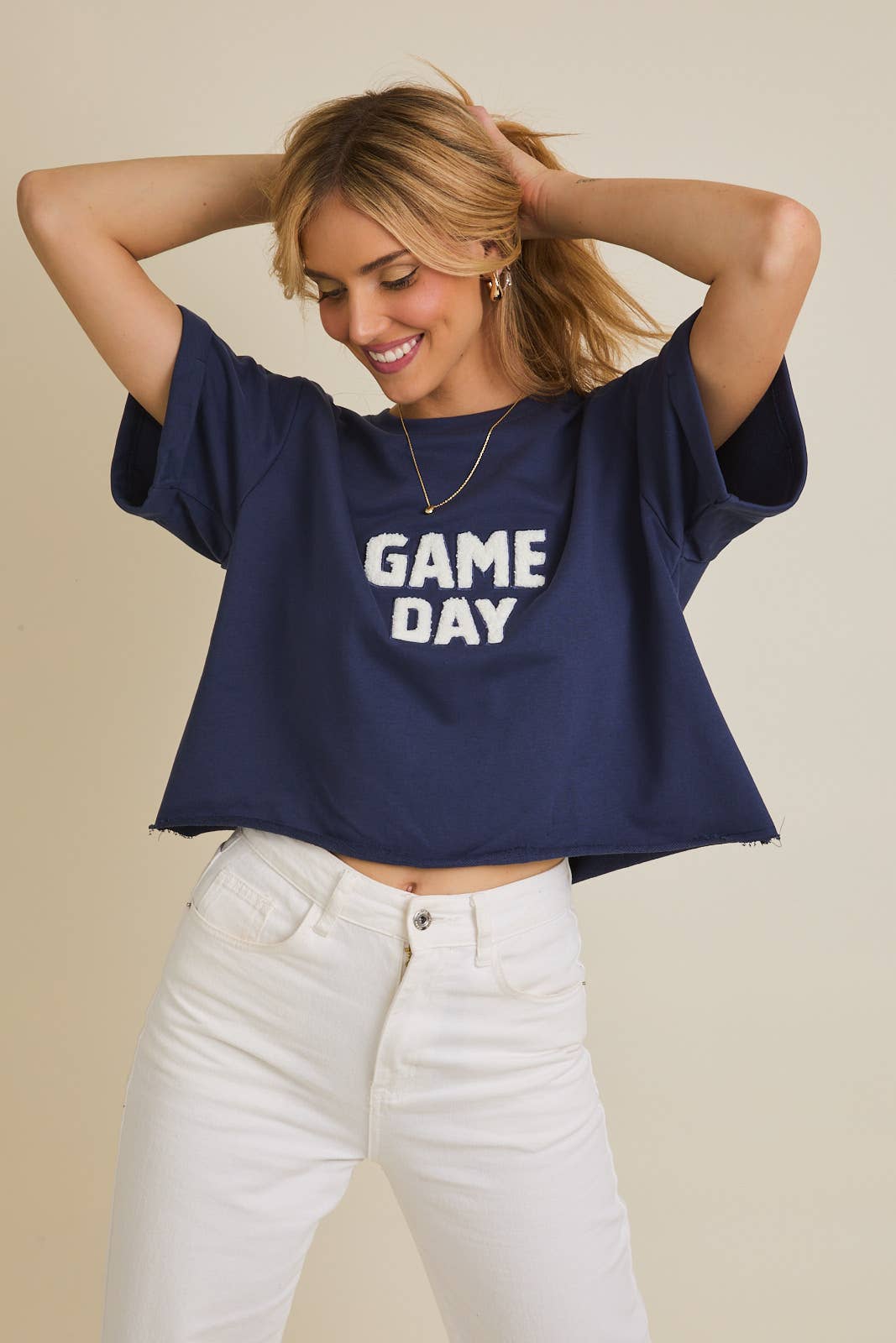 Game Day Navy Tee