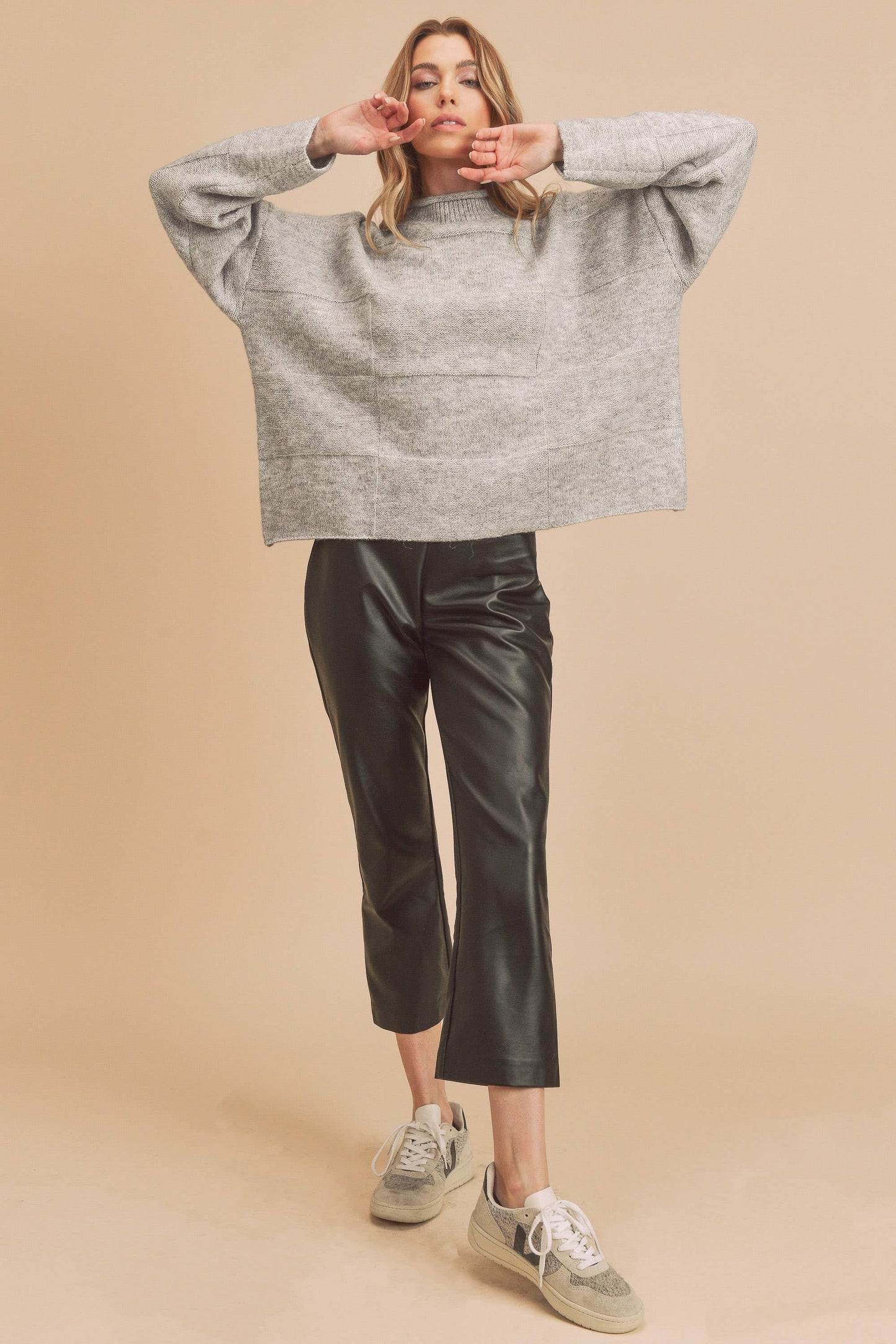 Heather Grey Ryleigh Sweater