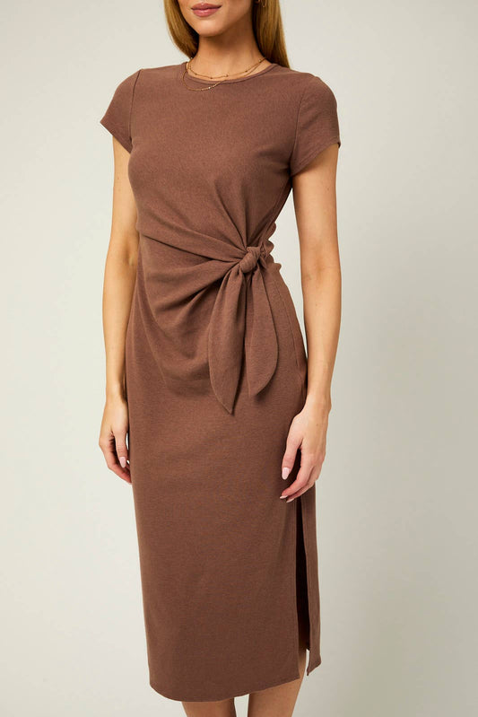 Waist Tie Maxi Dress