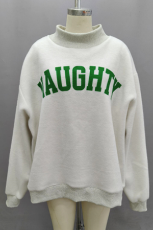 GRINCHY & NAUGHTY Reversible Sweatshirt