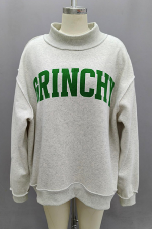 GRINCHY & NAUGHTY Reversible Sweatshirt