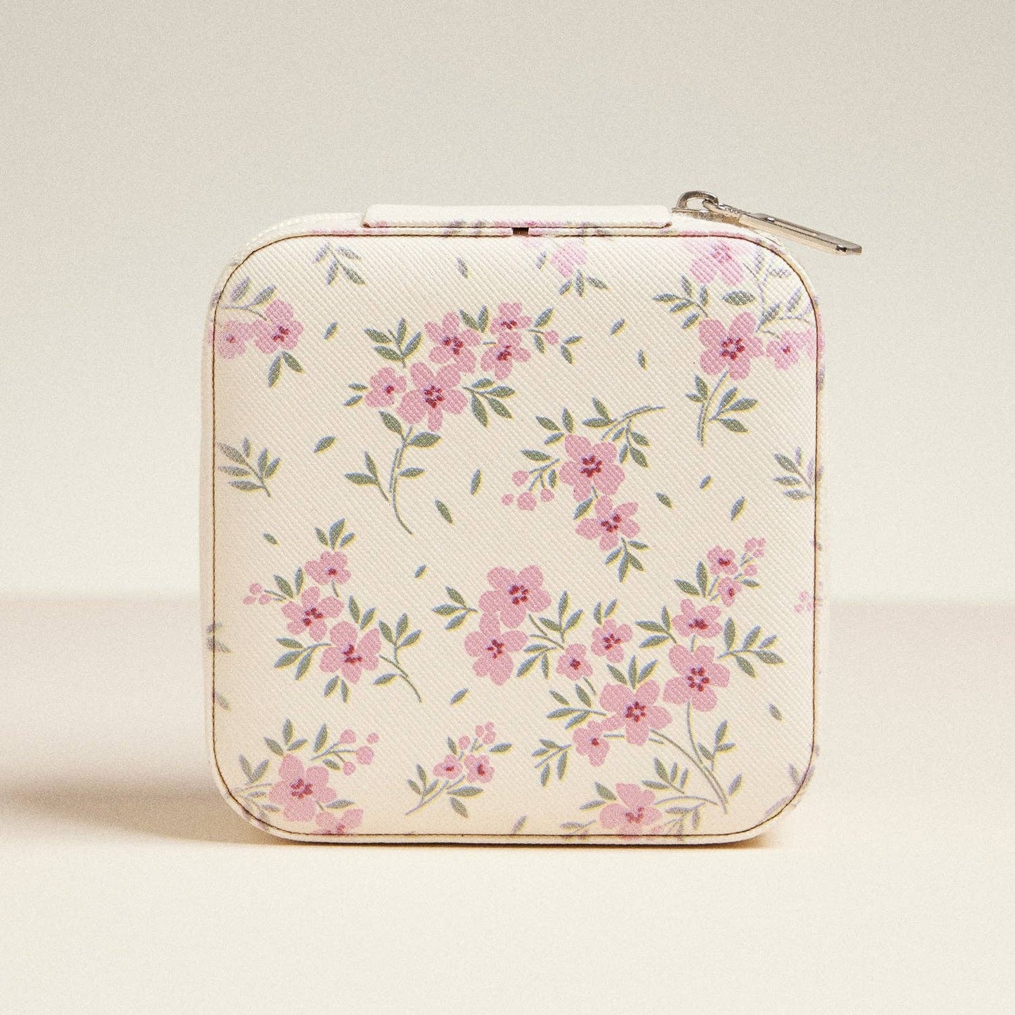 Multi Floral Travel Jewelry Box
