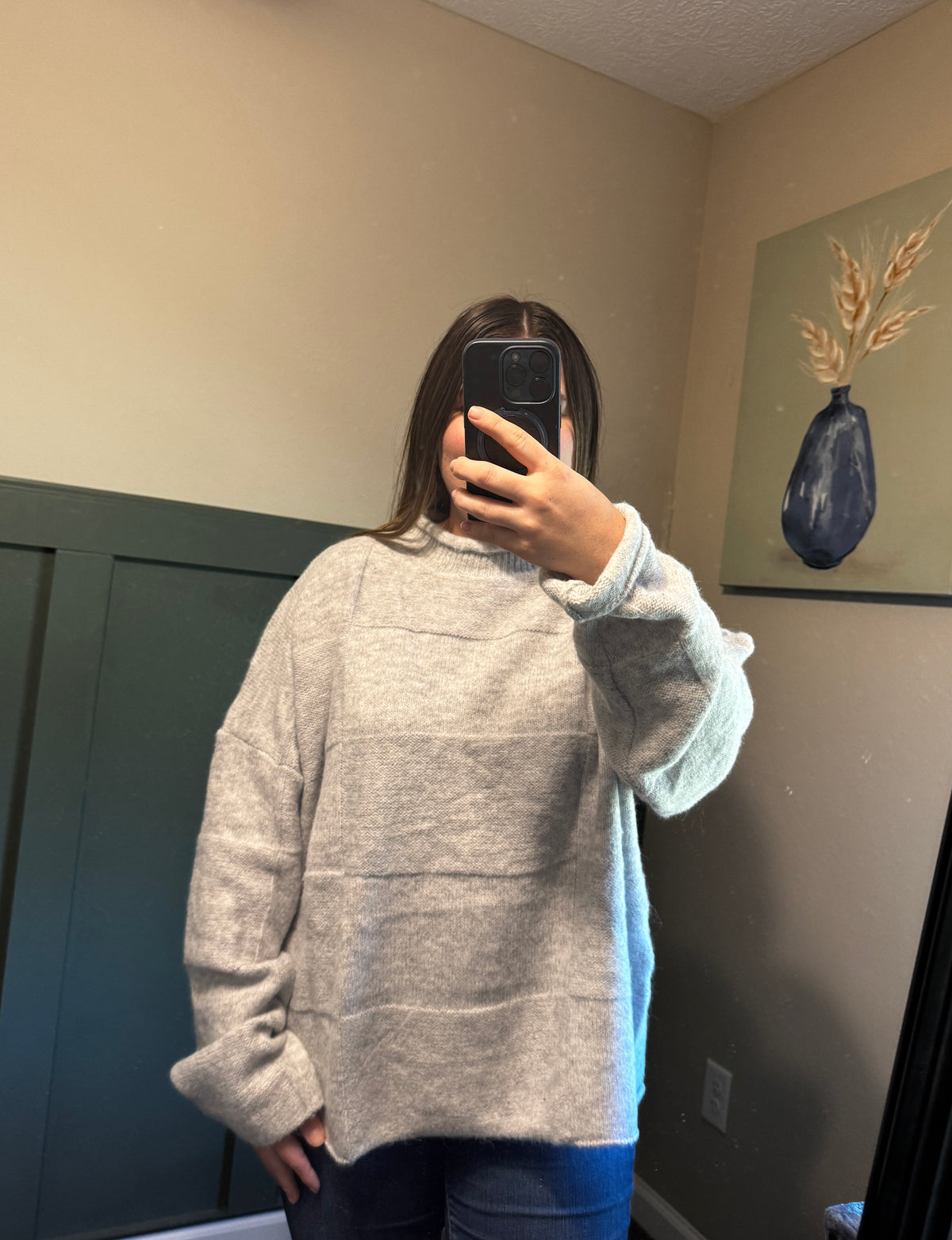 Heather Grey Ryleigh Sweater