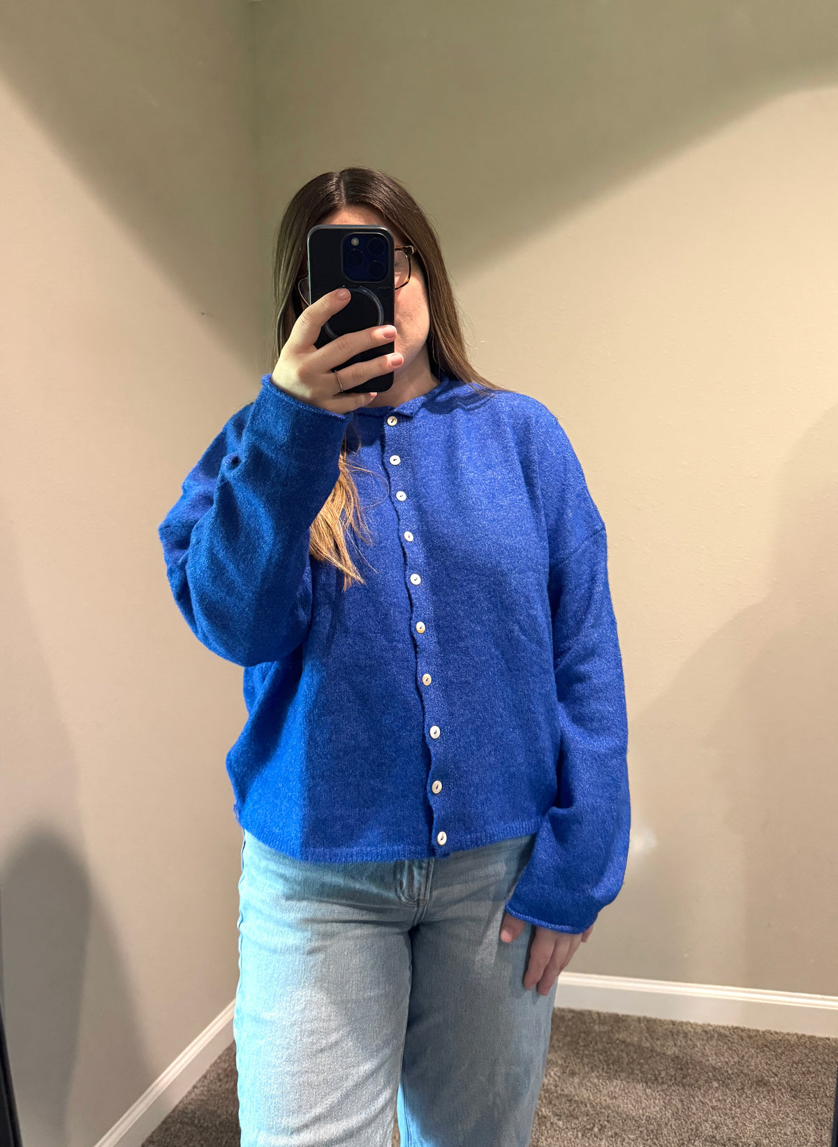 Blue Piper Cardigan