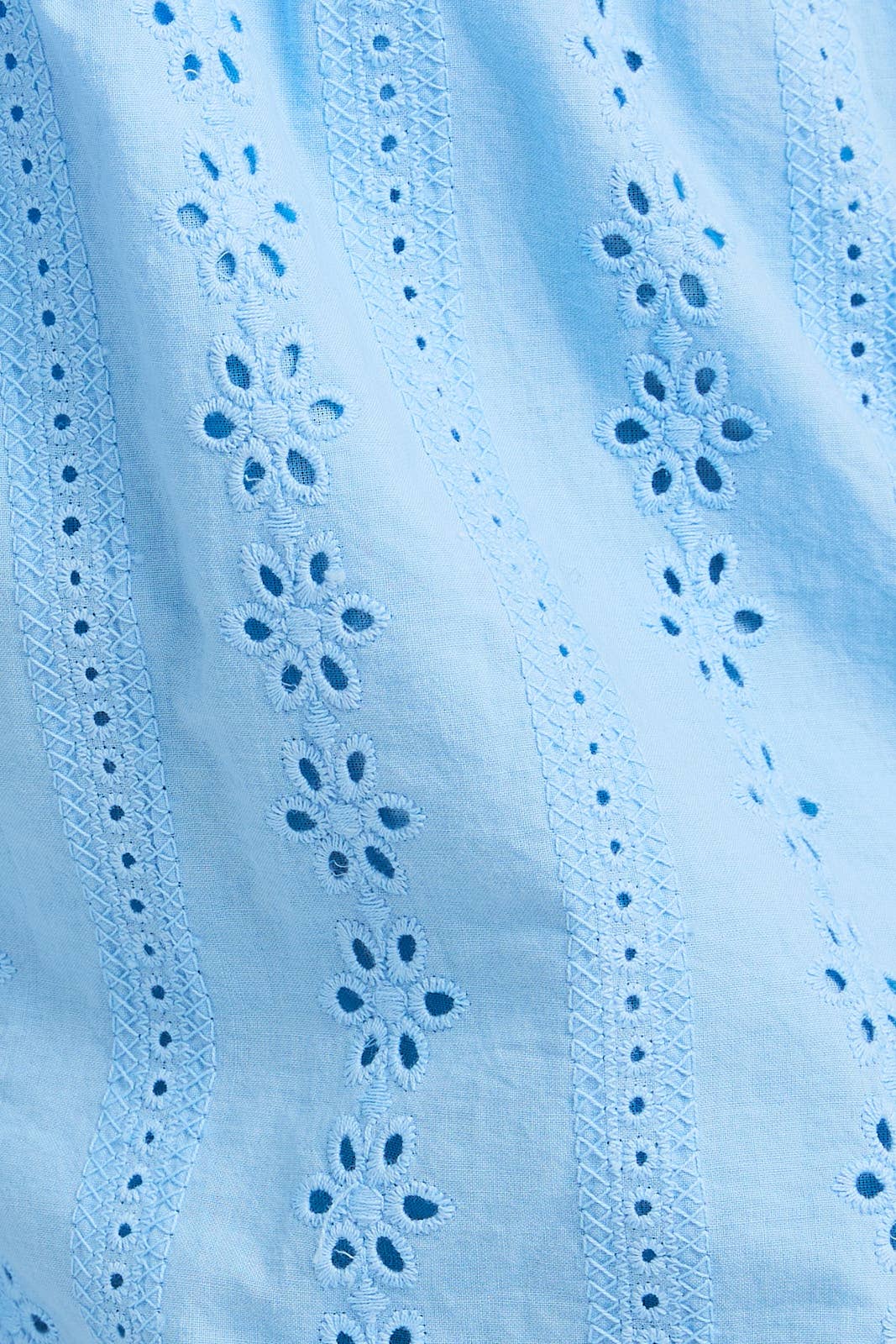 Baby Blue Eyelet Boxer Shorts