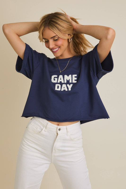 Game Day Navy Tee