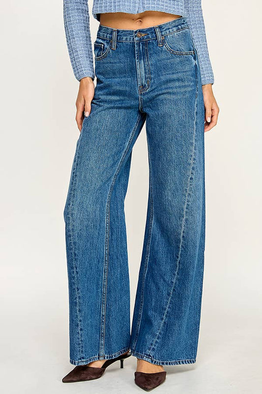 High Waist Wide Leg Jeans